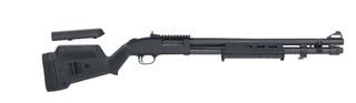 Mossberg 590A1 ultra-durable pump action shotgun, black.
